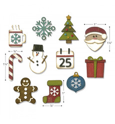Sizzix Tim Holtz stanssi Mini Christmas Things