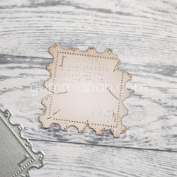 Gummiapan stanssi Old Stamp