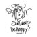 Gourmet Rubber Stamps Don't Worry Be Happy -leimasin