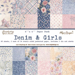 Maja Design Denim Girls -paperipakkaus, 6