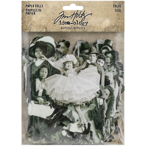 Tim Holtz Idea-Ology Die-Cut, Paper Dolls