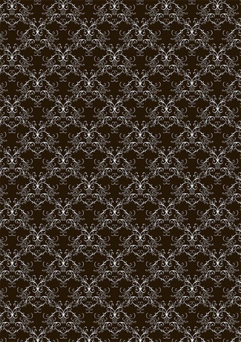 Reprint kartonki Black Swirls