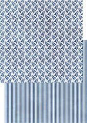 Reprint skräppipaperi Small Leaves