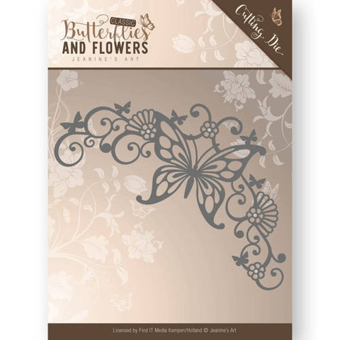 Jeanines Art Butterflies and Flowers stanssi Butterfly Corner