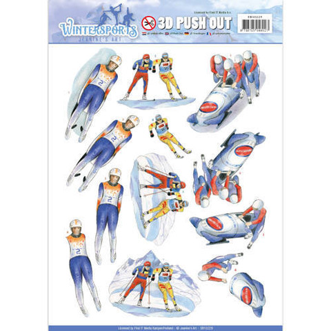 Jeanines Art Wintersports 3D-kuvat, Biathlon