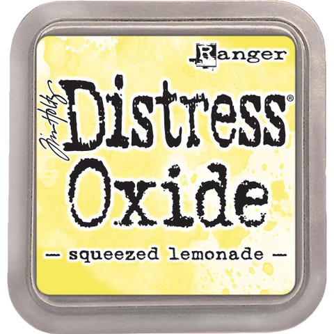 Distress Oxide -mustetyyny, sävy squeezed lemonade