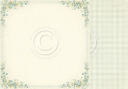 Pion Design Easter Greetings skräppipaperi Forget Me Not