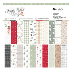 Spellbinders Rosie's Studio paperipakkaus Sleigh Bells Ring, 6