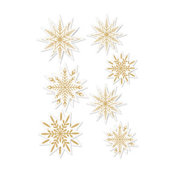 Spellbinders Rosie's Studio -asetaattitarrat Sleigh Bells Ring, Stars