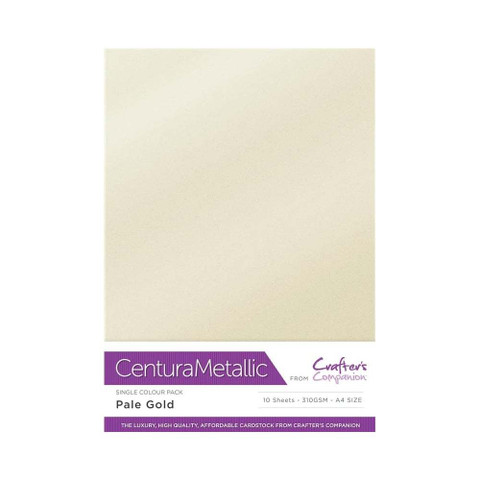 Centura Metallic helmiäiskartonki, sävy Pale Gold