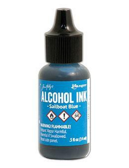 Tim Holtz alkoholimuste, sävy Sailboat Blue