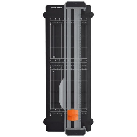 Fiskars Recycled Surecut Titanium 22 cm -paperileikkuri 