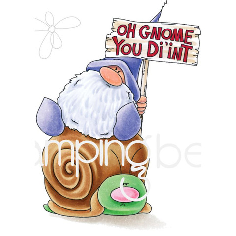 Stamping Bella kumileimasin Oh Gnome You Didnt