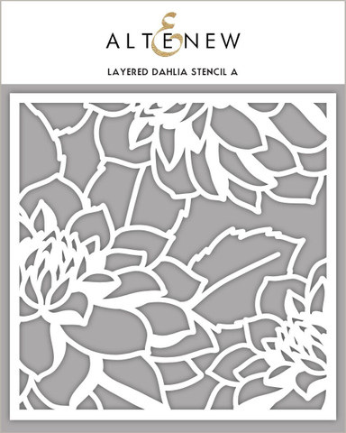 Altenew sapluuna Layered Dahlia A