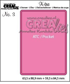 Crealies ATC -stanssisetti