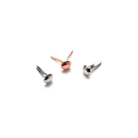 Haaraniitit, metalli, pyöreä, 3 mm, 100 kpl