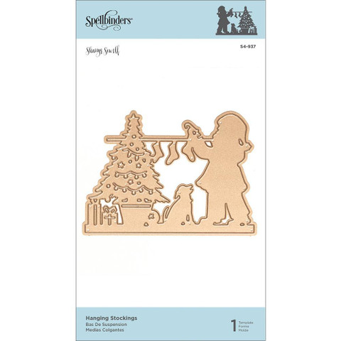 Spellbinders Hanging Stockings -stanssi