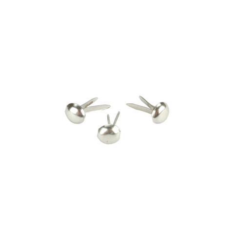 Haaraniitit, hopea, pyöreä, 3 mm, 100 kpl