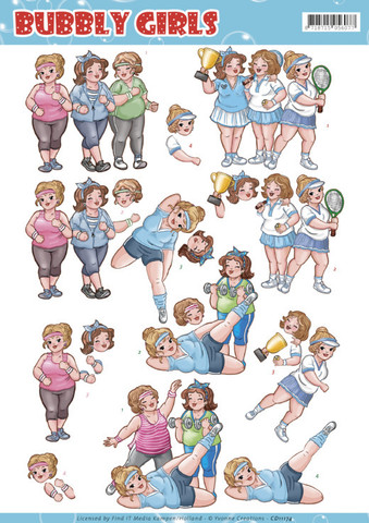 Yvonne Creations Bubbly Girls Sports 3D-kuvat