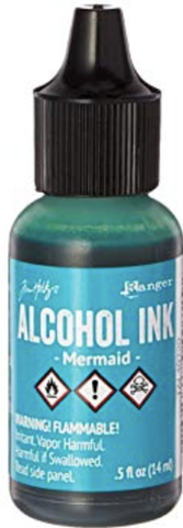 Tim Holtz alkoholimuste, sävy Mermaid