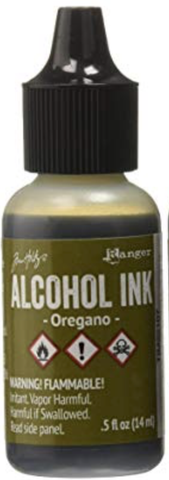 Tim Holtz alkoholimuste, sävy Oregano