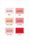 Altenew -mustetyynyt, sävy Pretty in Peach