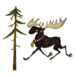 Sizzix Tim Holtz stanssi Merry Moose
