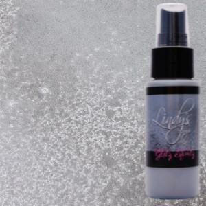 Lindy's Stamp Gang Glitz Spritzt suihke, sävy Steel Shimmer