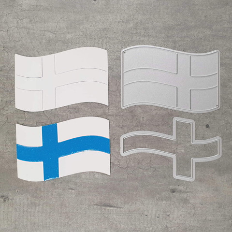 Stanssisetti Suomen lippu
