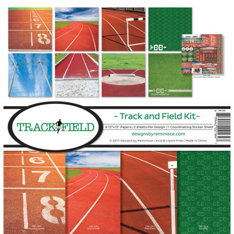 Reminisce Track & Field -paperipakkaus 12