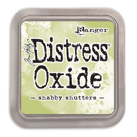 Distress Oxide -mustetyyny, sävy shabby shutters