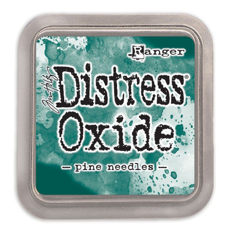 Distress Oxide -mustetyyny, sävy pine needles