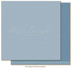  Maja Design Monochromes - Shades of Christmas skräppipaperi Skyblue