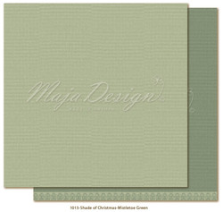  Maja Design Monochromes - Shades of Christmas skräppipaperi Mistletoe green