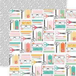 Echo Park I Heart Crafting skräppipaperi Make Pretty Things