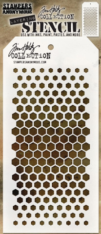 Tim Holtz Gradient Hex -sapluuna