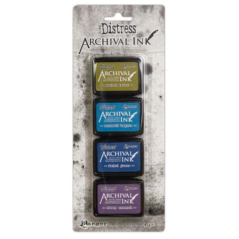 Tim Holtz Distress Archival Mini Ink -mustesetti 2