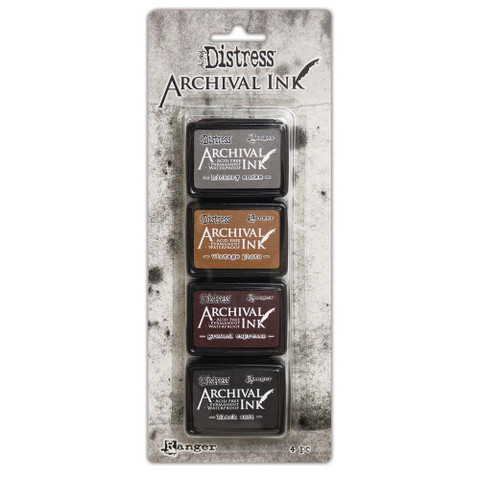 Tim Holtz Distress Archival Mini Ink -mustesetti 3