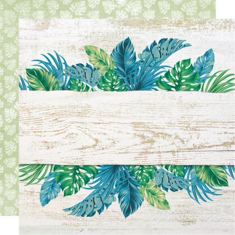 Kaisercraft Paradise Found skräppipaperi Balmy Nights