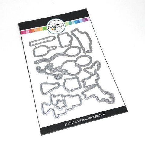 Catherine Pooler stanssisetti Birthday Icons