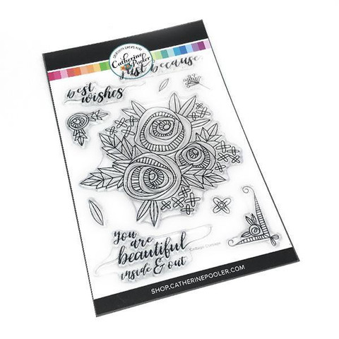 Catherine Pooler leimasinsetti Cottage Corsage