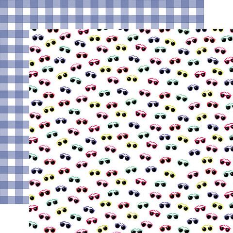 Echo Park Best Summer Ever skräppipaperi Sunnies