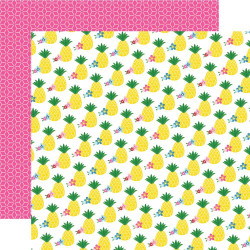 Echo Park I Love Summer skräppipaperi Pineapple Paradise