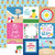 Echo Park I Love Summer skräppipaperi 4x4 Journaling Cards