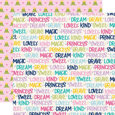Simple Stories Little Princess skräppipaperi Sparkle & Shine
