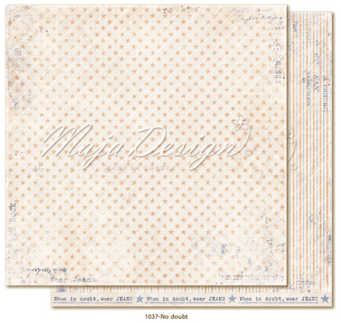  Maja Design Denim & Girls skräppipaperi No doubt