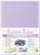 Leane Creatief Flower Foam -softislevy kukkien tekoon, light violet