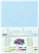 Leane Creatief Flower Foam -softislevy kukkien tekoon, light blue