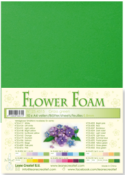 Leane Creatief Flower Foam -softislevy kukkien tekoon, grass green