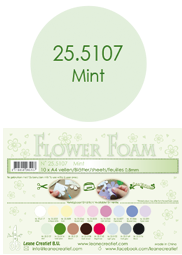 Leane Creatief Flower Foam -softislevy kukkien tekoon, mint